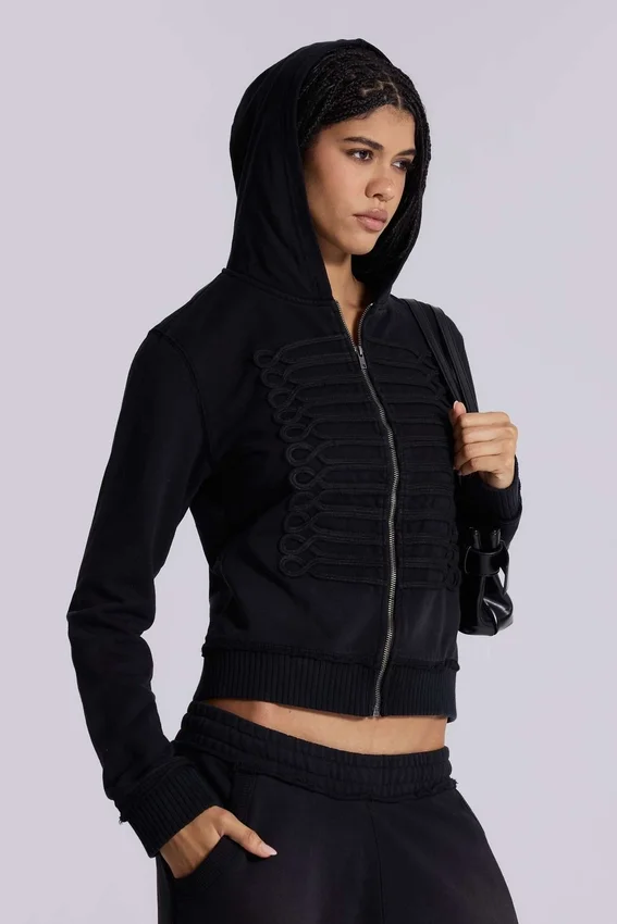 Czarna Monster Hoodie