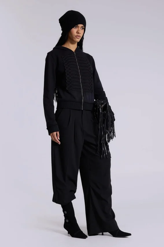 Czarna Monster Hoodie