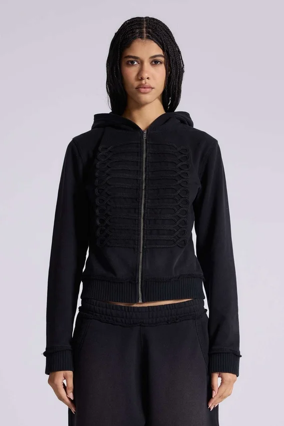 Czarna Monster Hoodie