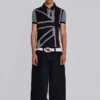 Czarne Colossus Jeans w rozmiarze XL