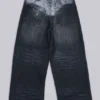 Czarne dżinsy Falcon XL Colossus Jeans