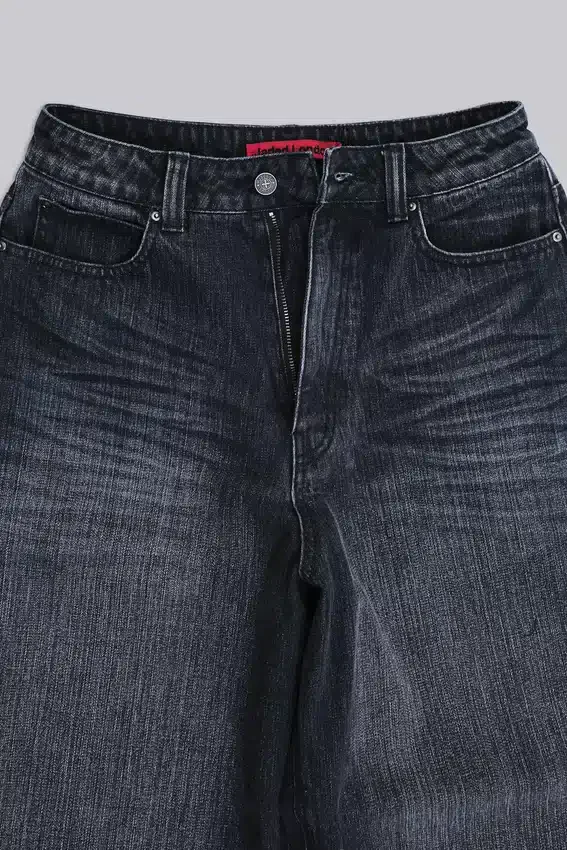 Czarne dżinsy Falcon XL Colossus Jeans