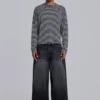 Czarne dżinsy Falcon XL Colossus Jeans