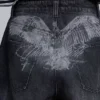 Czarne dżinsy Falcon XL Colossus Jeans