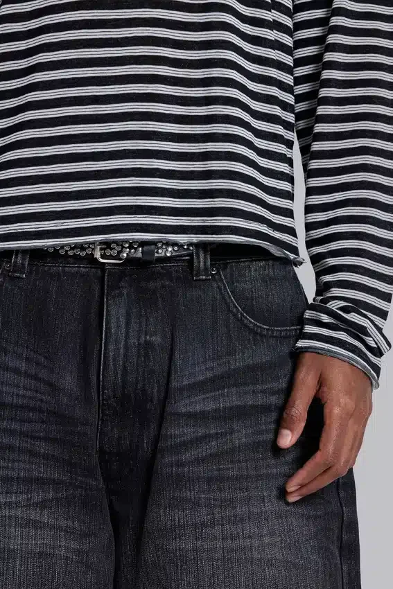 Czarne dżinsy Falcon XL Colossus Jeans