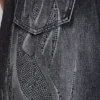 Czarne Jeansy Jewel Blade XL Colossus