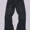 Czarne jeansy Jude Bootcut z rozszerzanymi nogawkami