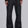 Czarne jeansy Jude Bootcut z rozszerzanymi nogawkami
