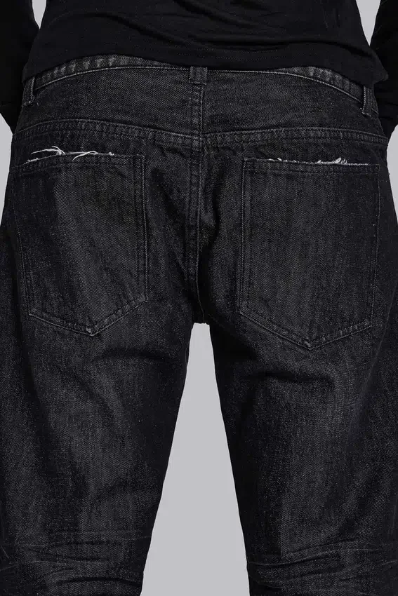 Czarne jeansy Jude Bootcut z rozszerzanymi nogawkami