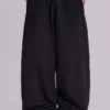 Czarne, luźne Monster Joggers