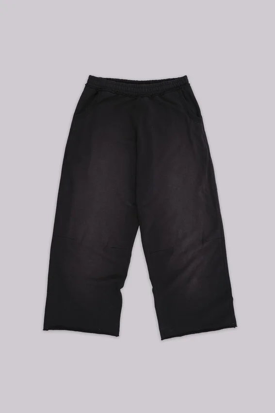 Czarne, luźne Monster Joggers