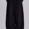 Czarne, luźne Monster Joggers