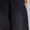 Czarne, luźne spodenki Monster Joggers z mankietami