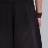 Czarne, luźne spodenki Monster Joggers z mankietami