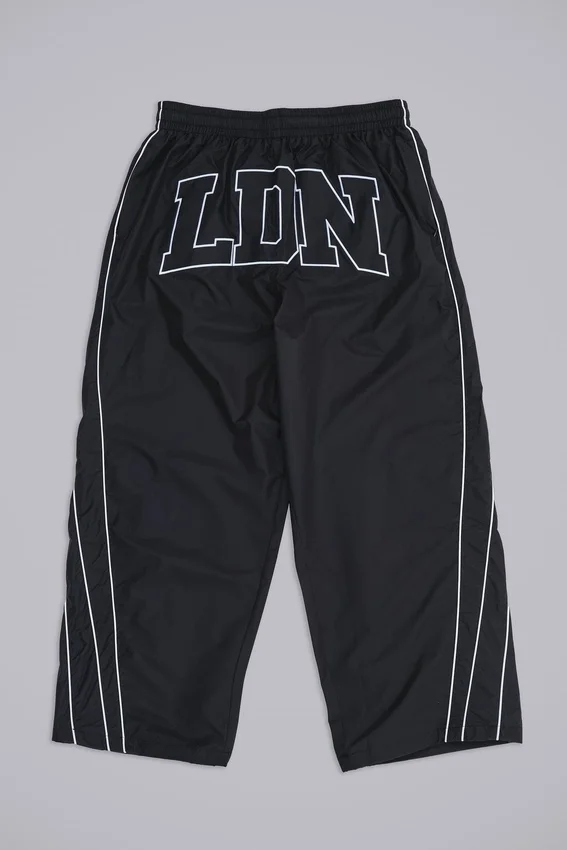 Czarne spodnie dresowe LDN Vapor