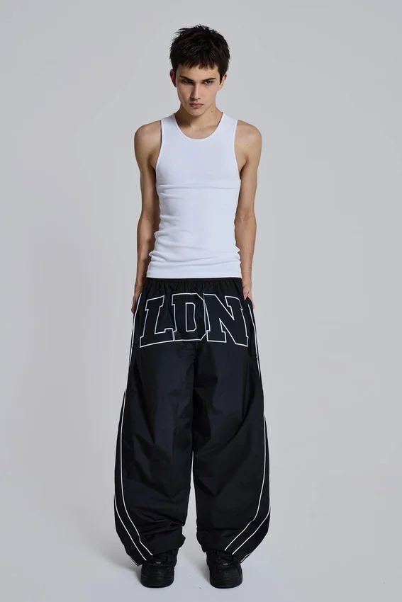 Czarne spodnie dresowe LDN Vapor