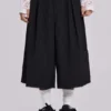 Czarne szorty typu baggy „Goliath” w prążki w rozmiarze XL