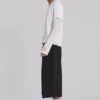 Czarne szorty typu baggy „Goliath” w prążki w rozmiarze XL