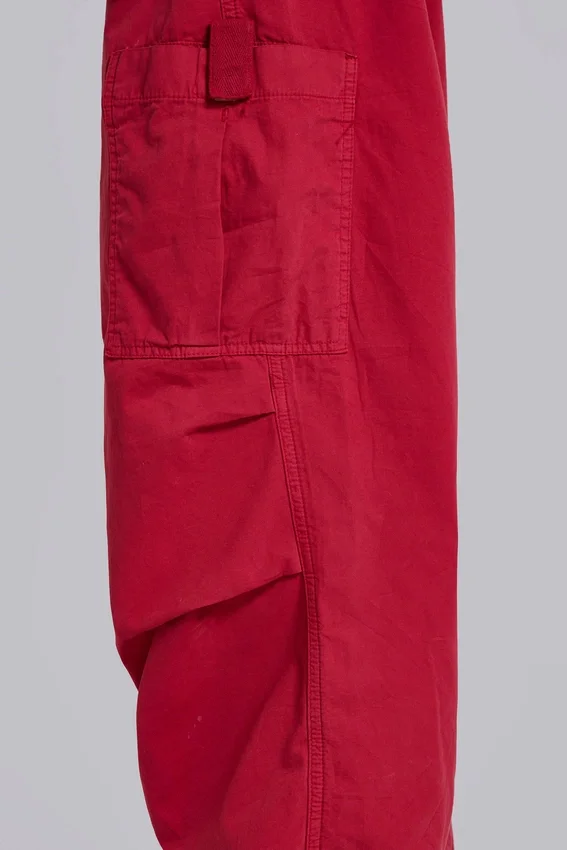 Czerwone spodnie Parachute Cargo