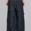 Dżinsy Black Ollie Pinstripe XL Colossus Jeans