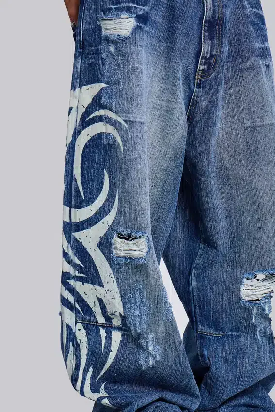 Dżinsy Blade XL Colossus Jeans w jasnym odcieniu