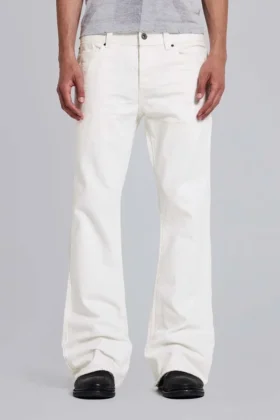 Dżinsy Bootcut Ecru Jude