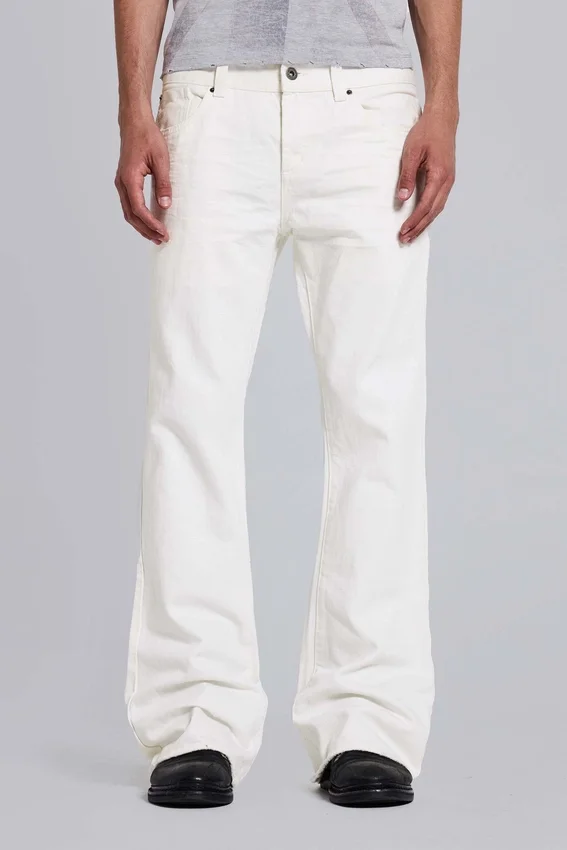 Dżinsy Bootcut Ecru Jude