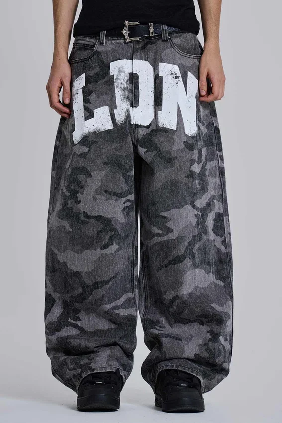 Dżinsy Camo LDN XL Colossus Jeans