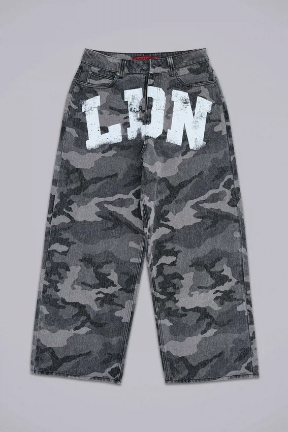 Dżinsy Camo LDN XL Colossus Jeans