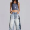 Dżinsy Spike Airbrush w rozmiarze XL Colossus Jeans