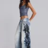 Dżinsy Spike Airbrush w rozmiarze XL Colossus Jeans