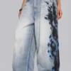 Dżinsy Spike Airbrush w rozmiarze XL Colossus Jeans