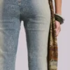 Dżinsy Strap Up w stylu stone wash