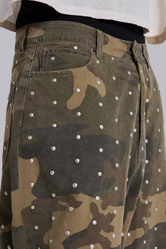 Dżinsy Stud Camo XL Colossus Jeans