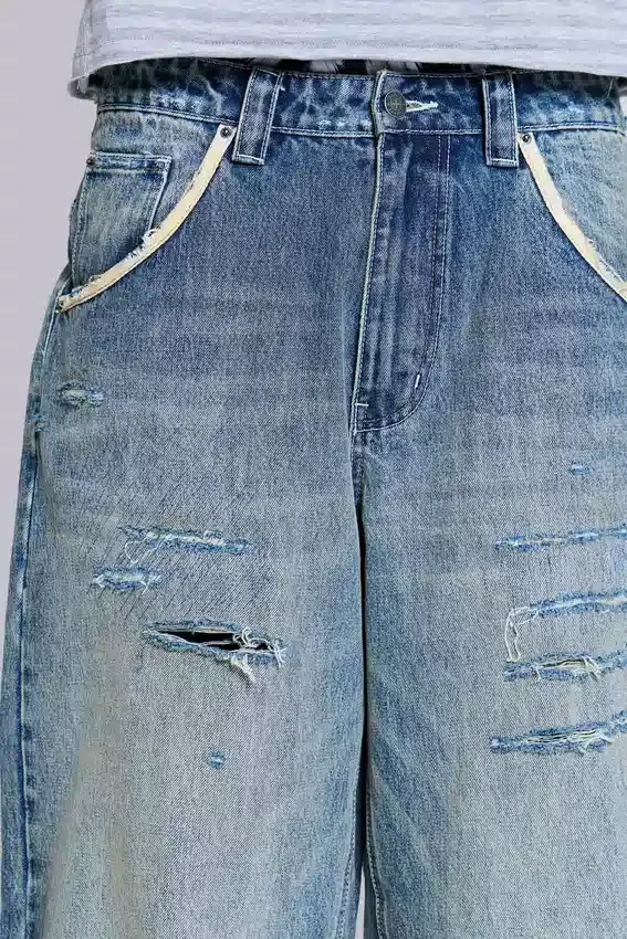 Dżinsy Torn Lowrise Colossus Jeans