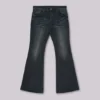 Indigo Creased Drift Bootcut Jeansy