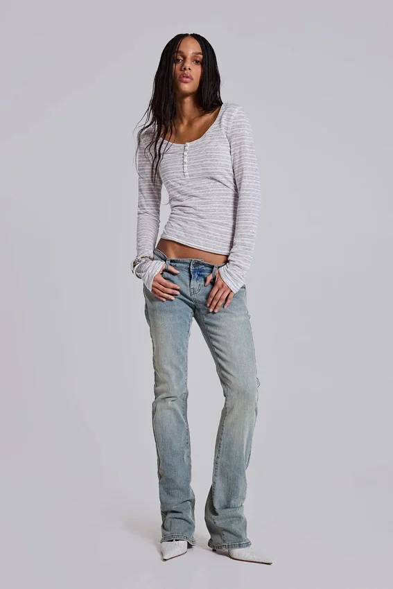 Jasnoniebieskie jeansy Cooper Bootcut
