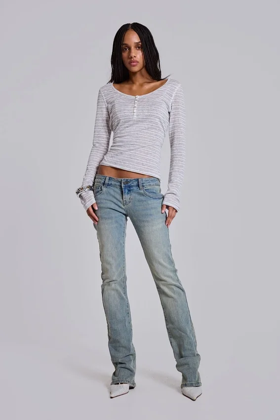 Jasnoniebieskie jeansy Cooper Bootcut