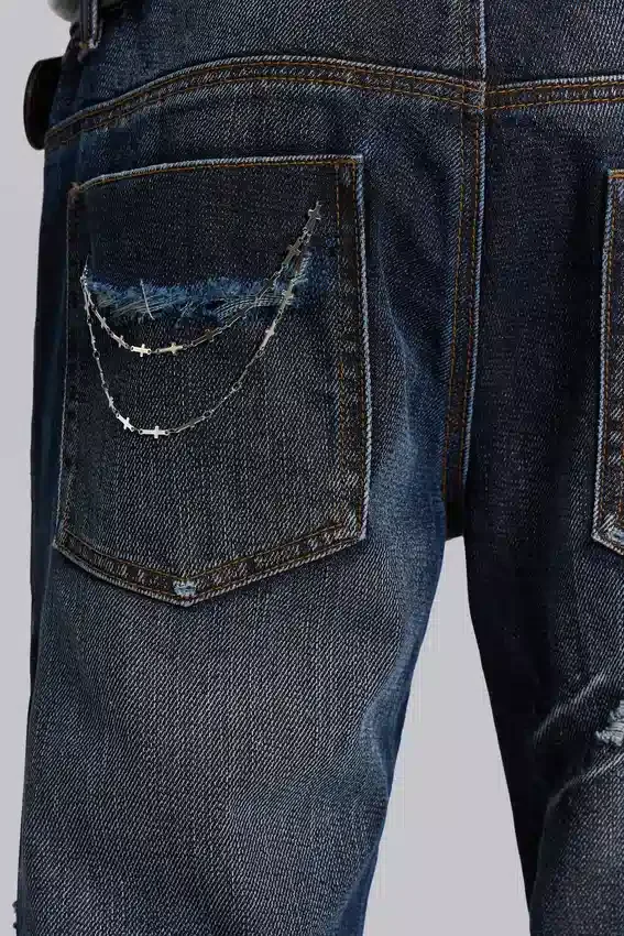 Jeansy Bootcut Cross Chain w kolorze Blue Drift