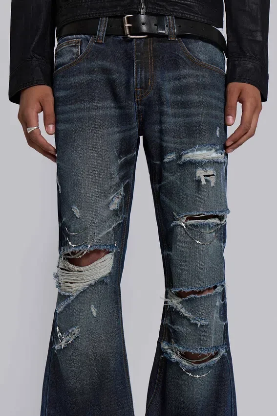 Jeansy Bootcut Cross Chain w kolorze Blue Drift