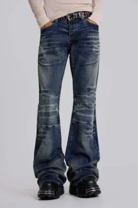 Jeansy bootcut w kolorze średnio niebieskim „Drift”