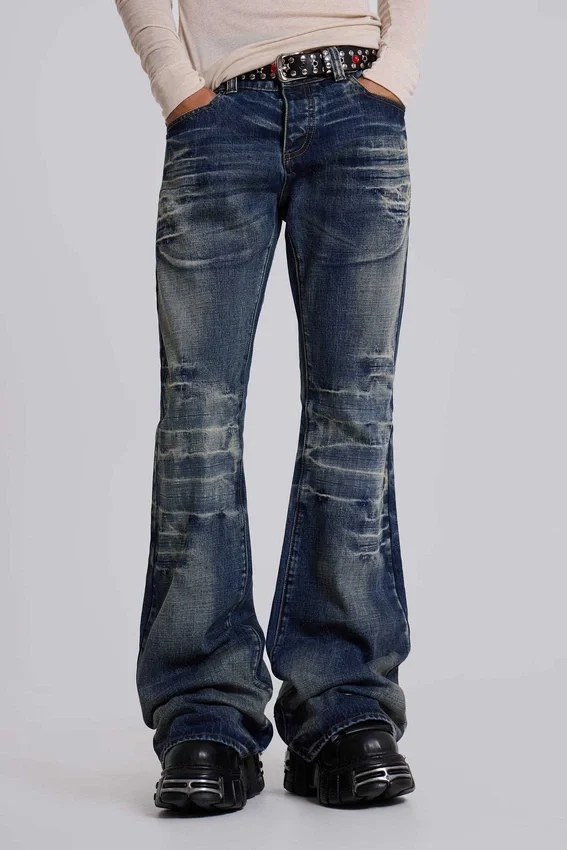 Jeansy bootcut w kolorze średnio niebieskim „Drift”