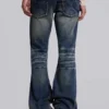 Jeansy bootcut w kolorze średnio niebieskim „Drift”