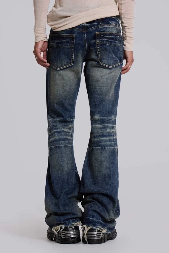 Jeansy bootcut w kolorze średnio niebieskim „Drift”