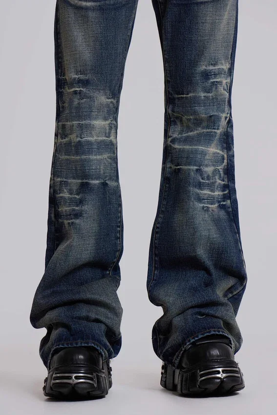 Jeansy bootcut w kolorze średnio niebieskim „Drift”