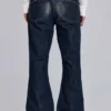 Jeansy Indigo Jude Bootcut z przetarciami