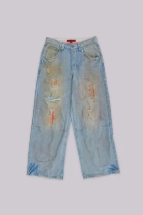 Jeansy Reef Colossus w stylu „Dirty-Wash”