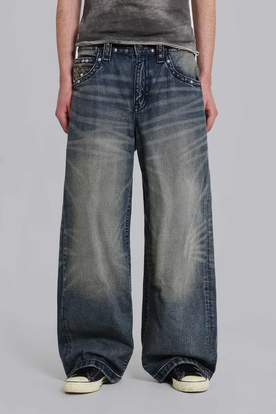 Jeansy Rock Revival Heavy Stud