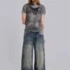 Jeansy Rock Revival Heavy Stud