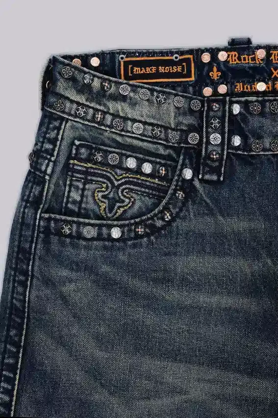 Jeansy Rock Revival Heavy Stud